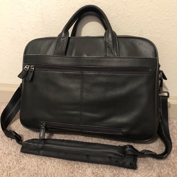 dilana leather briefcase